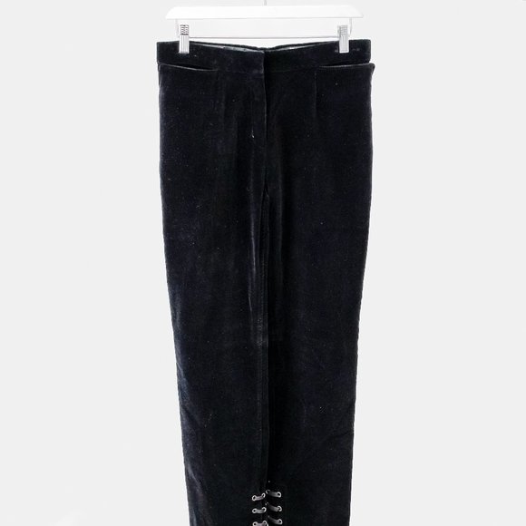 Yves Saint Laurent Rive Gauche Velvet Pants